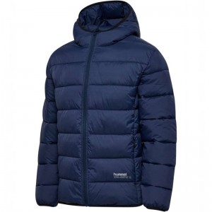 Hummel Lightweight Puffer Jackor Dam Marinblå | 322160-506