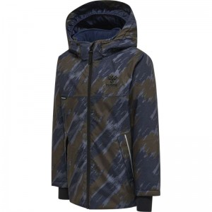 Hummel Logan Tex Jackor Barn Olivgröna | 491357-959