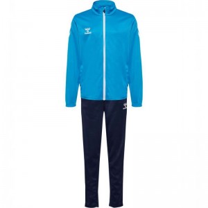 Hummel Logo Suit Sportkläder Barn Blå | 345762-281