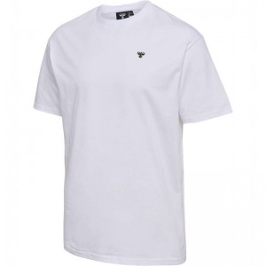 Hummel Loose Bee S/S T-shirt Dam Vita | 166856-372