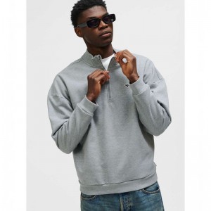 Hummel Loose Half Zip Bee Tröjor Dam Grå | 084121-824