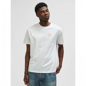 Hummel Loose S/S Call Us T-shirt Herr Vita | 806802-178