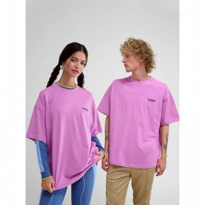 Hummel Loose S/S Headball T-shirt Herr Rosa | 954453-368