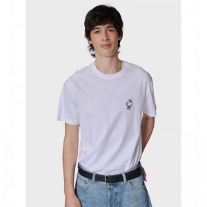 Hummel Loose S/S Wrong Yellow T-shirt Herr Lavendel | 446631-433