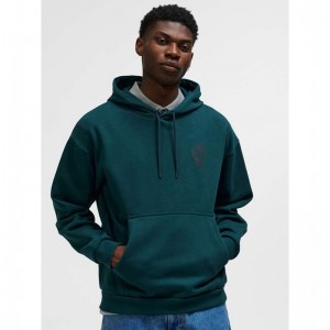 Hummel Loose Wrong Yellow Hoodie Herr Gröna | 914829-631