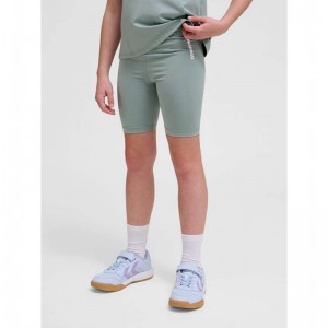 Hummel Luna Tights Shorts Barn Gröna | 817894-748