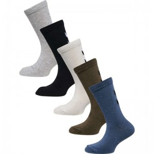 Hummel Make My Day 5-pack Hoodie Barn Blå | 494549-370
