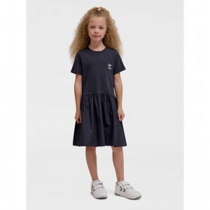 Hummel Maria S/S Tröjor Barn Marinblå | 925586-374