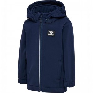 Hummel Mars Tex Mini Softshell Jackor Barn Svarta | 074270-315