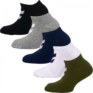 Hummel Match Me 5-pack Strumpor Barn Olivgröna | 002434-362