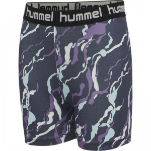 Hummel Mimmi Tight Shorts Barn Blå | 530761-479