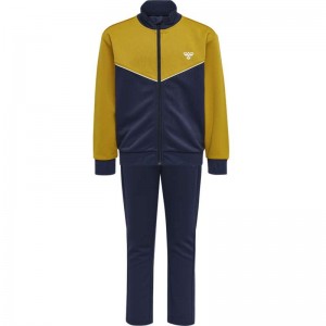 Hummel Molin Tracksuit Sportkläder Barn Gula | 864713-348