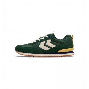 Hummel Monaco 86 Ns Sneakers Dam Gröna | 200449-441