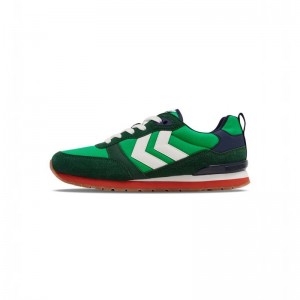 Hummel Monaco 86 Ns Sneakers Dam Gröna | 582938-252