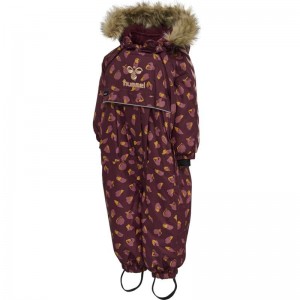 Hummel Moon Tex Snow Kostymer Barn Vinröda | 512751-820
