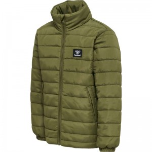 Hummel Mosse Jackor Barn Olivgröna | 730684-264