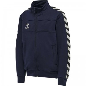 Hummel Move Classic Zip Jackor Barn Marinblå | 842282-178