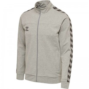 Hummel Move Classic Zip Tröjor Barn Grå | 211253-765