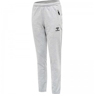 Hummel Move Grid Cotton Byxor Barn Grå | 437039-204