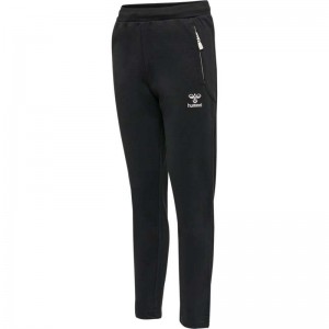 Hummel Move Grid Cotton Byxor Barn Svarta | 318092-931