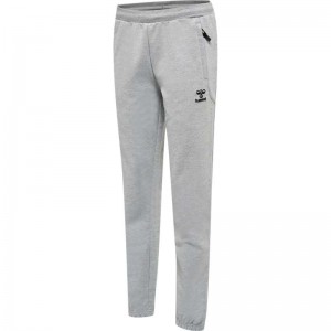 Hummel Move Grid Cotton Byxor Dam Grå | 164264-070
