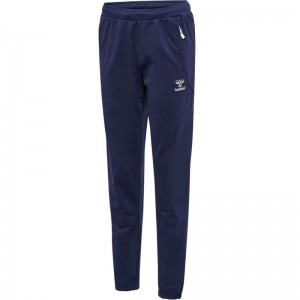 Hummel Move Grid Cotton Byxor Dam Marinblå | 121530-312
