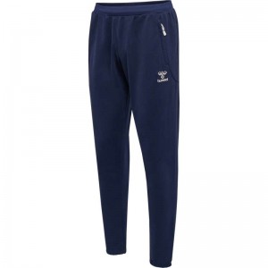 Hummel Move Grid Cotton Byxor Herr Marinblå | 860279-601