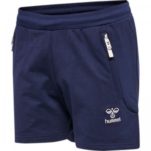 Hummel Move Grid Cotton Ryggsäckar Dam Marinblå | 382223-931