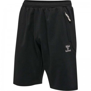 Hummel Move Grid Cotton Shorts Herr Svarta | 554834-023