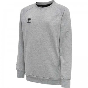 Hummel Move Grid Cotton Tröjor Barn Grå | 912184-901