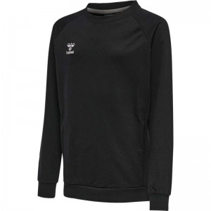 Hummel Move Grid Cotton Tröjor Barn Svarta | 920033-994