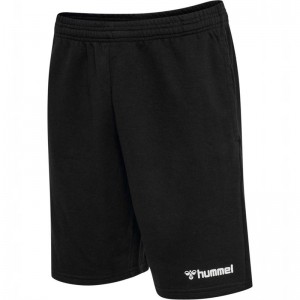 Hummel Mover Cotton Bermuda Shorts Herr Svarta | 177583-715