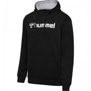 Hummel Mover Cotton Hoodie Herr Svarta | 991701-954