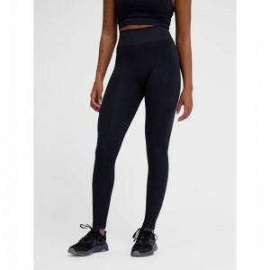 Hummel Mt Define Seaml Scrunch Strumpbyxor Dam Svarta | 816175-290