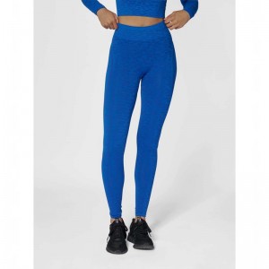 Hummel Mt Leo Seamless Mw Strumpbyxor Dam Blå | 608837-960