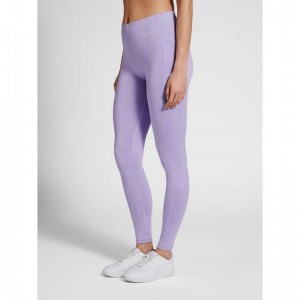 Hummel Mt Mabley Mid Waist Strumpbyxor Dam Lavendel | 081190-490
