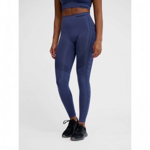 Hummel Mt Shaping Seamless Mw Strumpbyxor Dam Blå | 141721-649