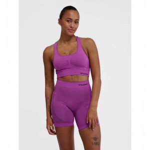 Hummel Mt Shaping Seamless Top Sneakers Dam Lila | 005118-551
