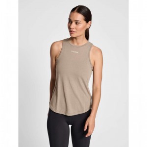 Hummel Mt Vanja Byxor Dam Beige | 229061-480