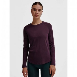 Hummel Mt Vanja L/S T-shirt Dam Lila | 831584-903