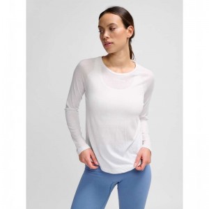Hummel Mt Vanja L/S T-shirt Dam Vita | 531760-666