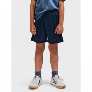 Hummel Multi Pl Shorts Barn Marinblå | 256041-428
