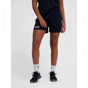 Hummel Multi Pl Shorts Dam Svarta | 903265-084