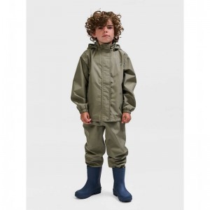 Hummel Nessie Rainsuit Jackor Barn Grå | 651067-617