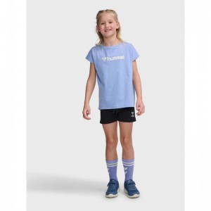 Hummel Nova Shorts Sport BH Barn Blå | 606615-808