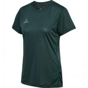 Hummel Nwlbeat W T-shirt Dam Gröna | 006265-828