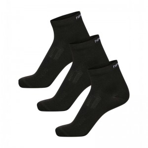 Hummel Nwldo Functional Ankles 3-pack Strumpor Herr Svarta | 375932-966