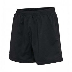Hummel Nwlmax Zip Pocket W Shorts Dam Svarta | 227490-108
