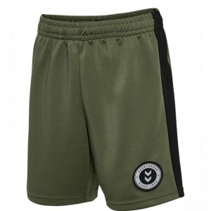 Hummel Odin Shorts Barn Olivgröna | 708306-209