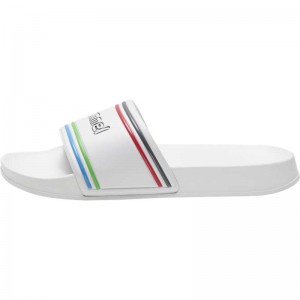 Hummel Pool Retro Badtofflor Dam Vita | 536151-603